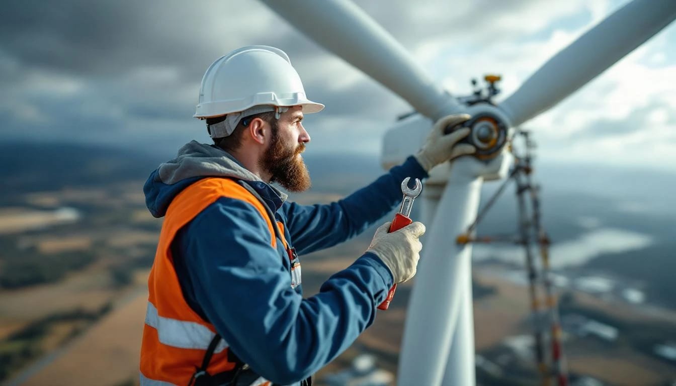 Wind Turbine Ice on Blades: Detection, Mitigation & Shutdown